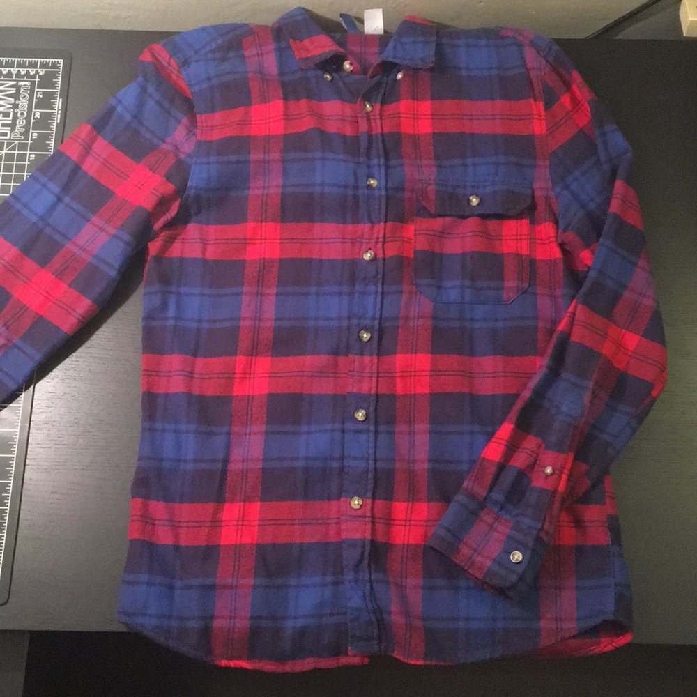 H&M Flannel Regular Fit